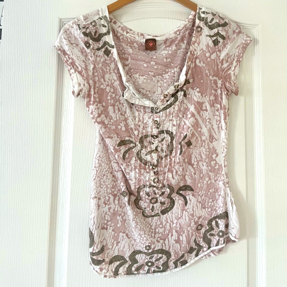 Language Los Angeles size Medium Pink Tee